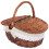 Basket Plastic Fruit Exquisite Workmanship Rustic 2