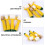 4 pièces outils pose papier peint : rouleau, roue, applicateur 6