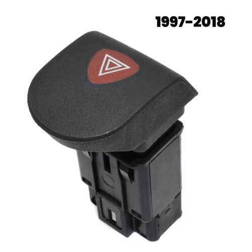 2X Hazard Warning Emergency Light  Button for  Kangoo 1997-2018 7700308821 1