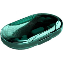 Portable Pill Box Daily Medicine Supplement Organizer Weekly Pill Case Premium BPA Free Material (Da Gift