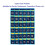2X 36 Numbered Pockets Chart Cell Phone Storage Bag Hanging Organizer for Classroom Mobile Phone Calculator Holders 1