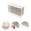 20Sets Beige Plastic Storage Box DIY Divider Drawer for Home Use 2