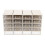 20Sets Beige Plastic Storage Box DIY Divider Drawer for Home Use 5