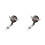 2Pcs Black Decorative Rhinestone Badge Reel Clips for Home Use 6