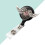 2Pcs Black Decorative Rhinestone Badge Reel Clips for Home Use 11