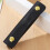 Black PU Leather Luggage Handle Wraps for Suitcase Grip Covers 3
