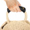 Black PU Leather Luggage Handle Wraps for Suitcase Grip Covers 6