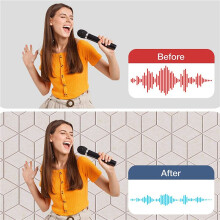 Lot de 36 Mousses Acoustiques, Panneaux Insonorisés Auto-Adhésifs, pour Isolation Phonique et Traitement Acoustique (Chameau Peu Profond).