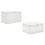 2Pcs Stackable Plastic Clothes Box Wardrobe Organizer Container 6