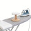 Compact Wooden Ironing Board White Round Pad for Home Sewing 10