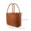 2Pcs Portable Coffee Straw Woven Picnic Basket Handheld Storage Basket 3