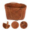 2Pcs Portable Coffee Straw Woven Picnic Basket Handheld Storage Basket 4