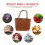 3pcs Woven Picnic Basket Fruit Vegetable Basket 11