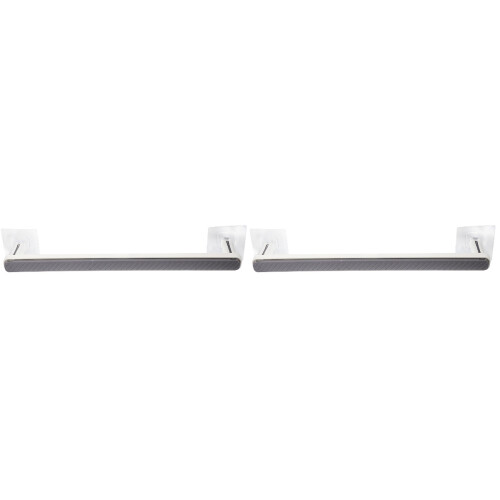2Pcs Wall Mounted Shoe Rack Punch Free Multipurpose Towel Organizer 1