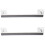 2Pcs Wall Mounted Shoe Rack Punch Free Multipurpose Towel Organizer 5