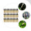 50pcs copper adjustable spray nozzle for garden irrigation watering 10