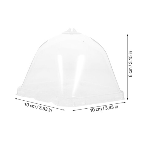 Mini Greenhouse Cover Re Transparent Plastic 12pcs 1