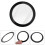 3Pcs Full Screen Coverage Watch Protector Black 3D Composite Film 9