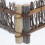 Handcrafted Mini Bamboo Picket Fence Garden Decor 7