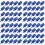 80 Pcs Air Stone Mineral Bubble Diffuser For Aquarium Fish Tank Blue 6