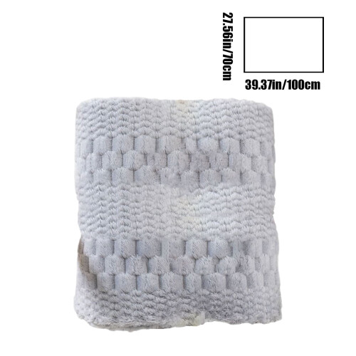 Knitted Blanket Decorative Thick 1pc 2