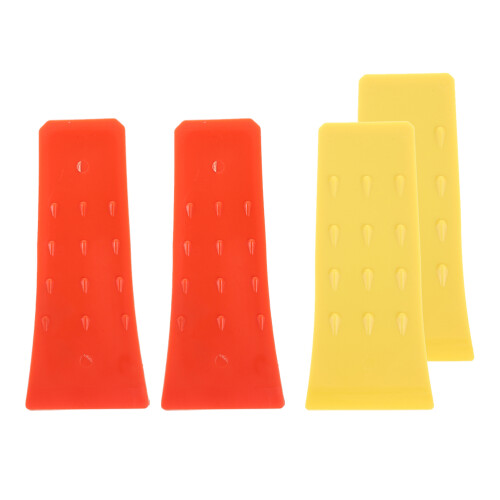 4Pcs Durable Plastic Logging Wedges Tree Cutting Tool Assorted Colors 2