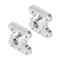 Aluminiumlegierungs-Flanschkupplung 6 mm D-Buchse für intelligente Roboter 2 Stück
