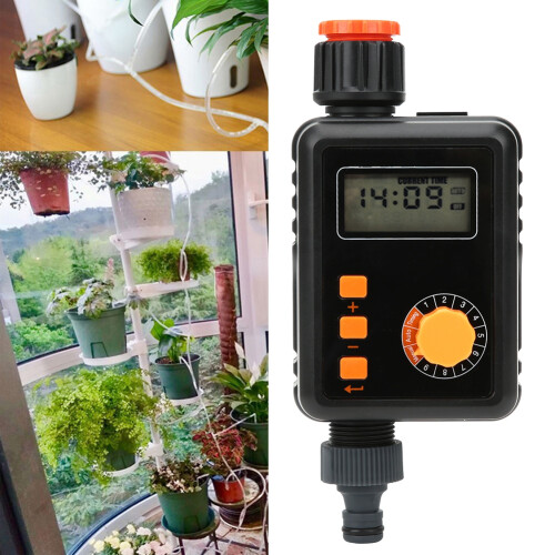 Large Screen Irraigation Timer 9 Groups Timing Drip Irrigation Automatic Watering Device 2