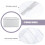 1Pc Foldable Wardrobe Clothes Container White PVC Storage Basket 6