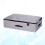 Dark Grey Cotton Linen Clothing Container Under Bed Storage Box 6
