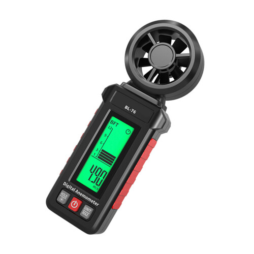 Handheld Wind Guage Speed Meter With 6 Unit Conversion And