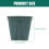 5St Ademend Plastic Plantenpot Root Control Voor 2
