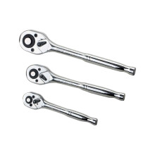 3Pcs High Carbon Steel Ratchet Wrench Set For Car Repair And