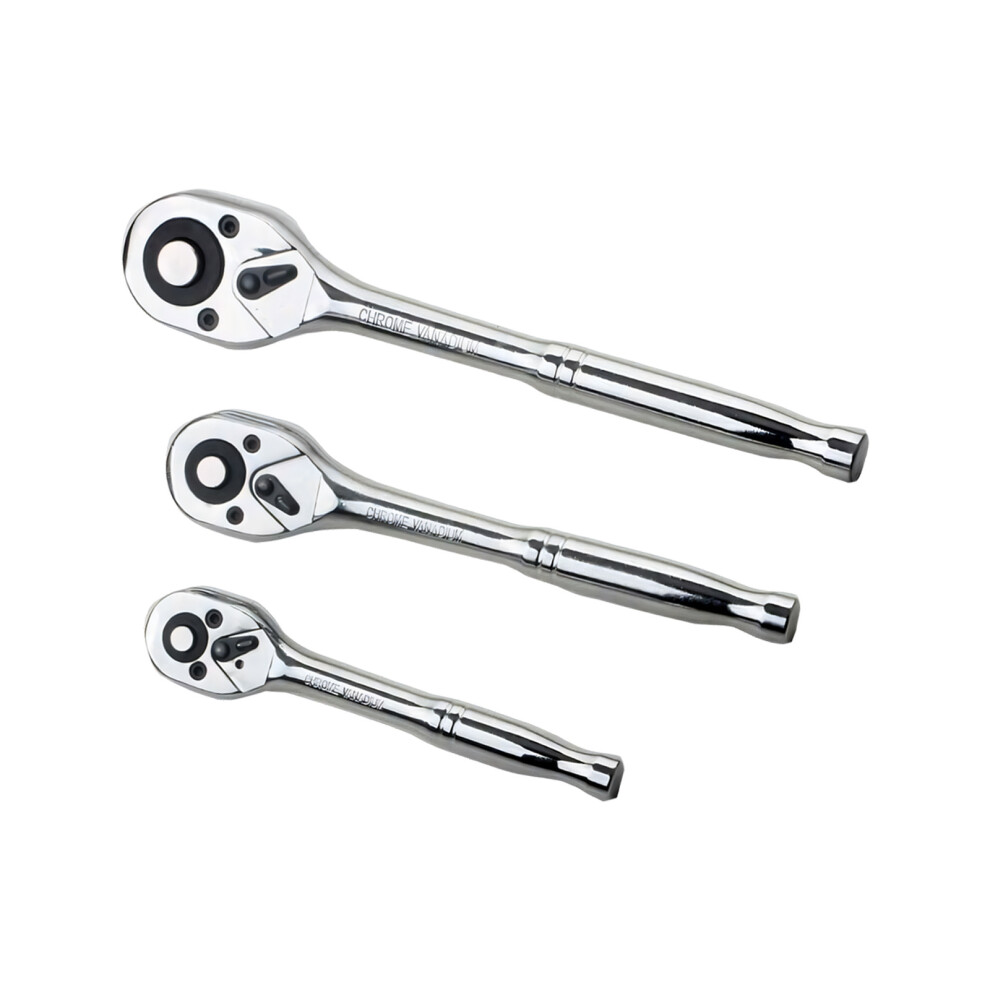 3 Piece Ratchet Wrench Set Practical High Carbon Steel Wrench 7751001334139