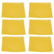 20Pcs Yellow PVC Sticky Fly Traps 20x15cm for Garden & Greenhouse