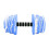 Water Dumbbells for Pool Aerobics Foam Resistance 2-Pack 4
