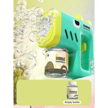 (11) New Unicorn Electric Bubble Gun Kids Toy Bubbles Machine Automatic Soap Blower With Light Outdoor Party Games Children Gift Toy