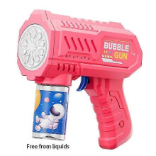 (7) New Unicorn Electric Bubble Gun Kids Toy Bubbles Machine Automatic Soap Blower With Light Outdoor Party Games Children Gift Toy