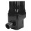 Rainwater Collection System Easy Installation Efficient Rain Barrel Diverter Kit for Downspout Black 4