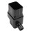 Rainwater Collection System Easy Installation Efficient Rain Barrel Diverter Kit for Downspout Black 5