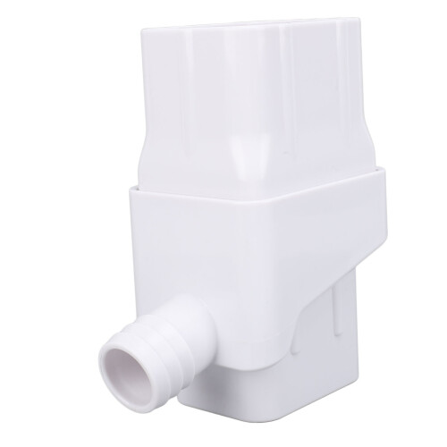 Rainwater Collection System Easy Installation Efficient Rain Barrel Diverter Kit for Downspout White 1