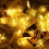 10m/32.8ft Unique Snowflake Shape 100LED LED String Light Decor Home Party Decoration 4