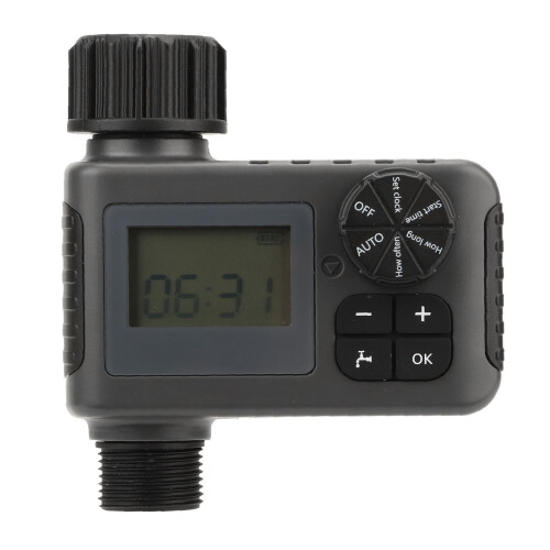 Automatic Irrigation Timer Programmable Watering Timer Outdoor Garden Hose Timer G3/4 Thread 1