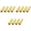 12 Pcs Fish Tank Filter Activated Carbon Water Purify Tool Yellow 3