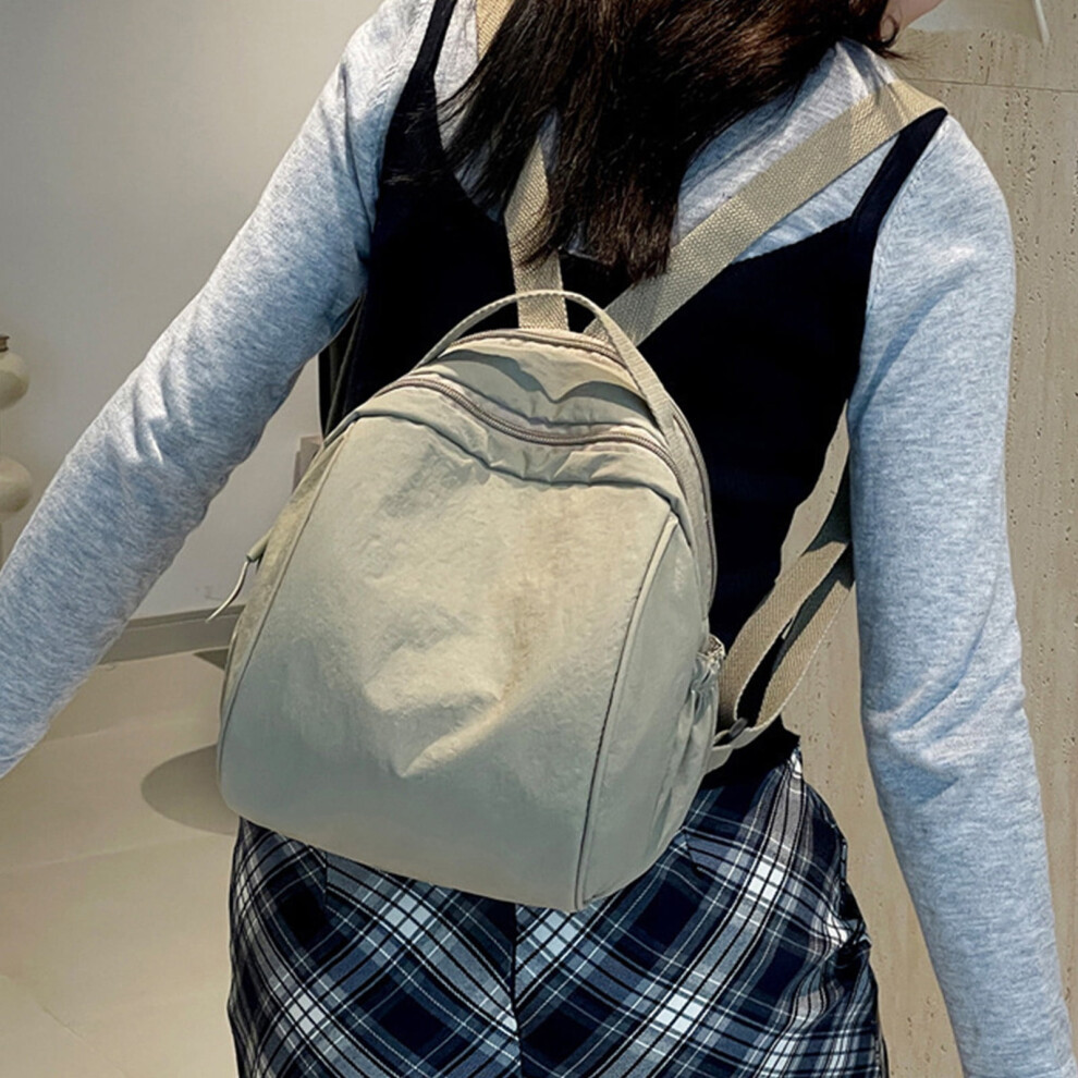 Small Backpack, 300G Ultra- Polyester, 3-Way Carry, Laptop Compartment Â Compatible With Standard Laptops Beige/Light 9028731150611