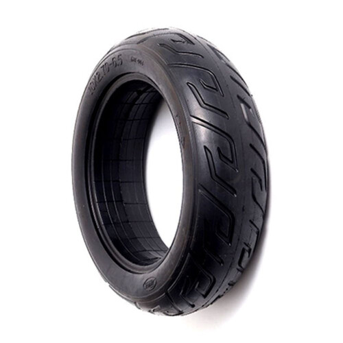 Patinete Elétrico com Pneu Sólido 10x2.70 de 10 Polegadas (70/65-6.5) Resistente ao Desgaste e Espessado