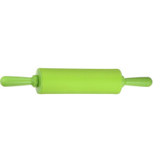 1PC Silicone Rolling Pin, Non-Stick Dumpling/Bread/Cookie Roller, 12" Pastry, Fondant & Pizza Dough Roller