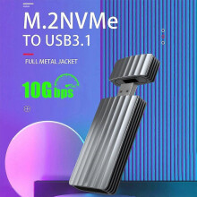 M.2 NVMe Enclosure 2230 2242 M.2 to USB 3.1 Gen 2 10Gbps Type a External SSD Box for M/M+B Key PCIE 3.0 4.0 2230 2242