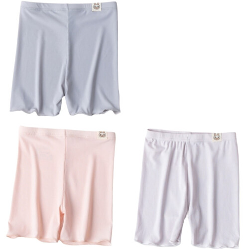 AWZXDE Girls3Pack Σορτς από ανάμεικτο ύφασμα για κορίτσια, άνετα εσώρουχα με φιόγκο και