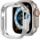 Συμβατό με το XiHAMA Apple Watch Θήκη προφυλακτήρα 38 χιλιοστών – Μαλακή TPU, λεπτό και 1